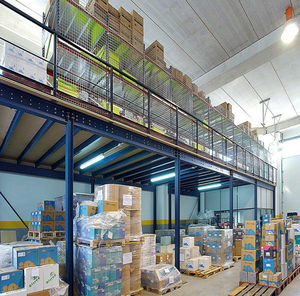 Système de mezzanine à plateforme en acier de haute stabilité pour entrepôt industriel, solutions de rayonnage multi-niveaux - Product Image 4