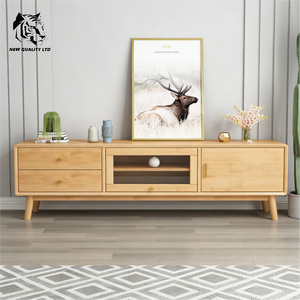 Mueble de TV Moderno de Madera Ecológico, Fabricado en Fábrica, Precio Económico, Personalizable, con Almacenamiento, Envío Inmediato, Muebles para el Hogar, Sala de Estar, Hotel - Product Image 1