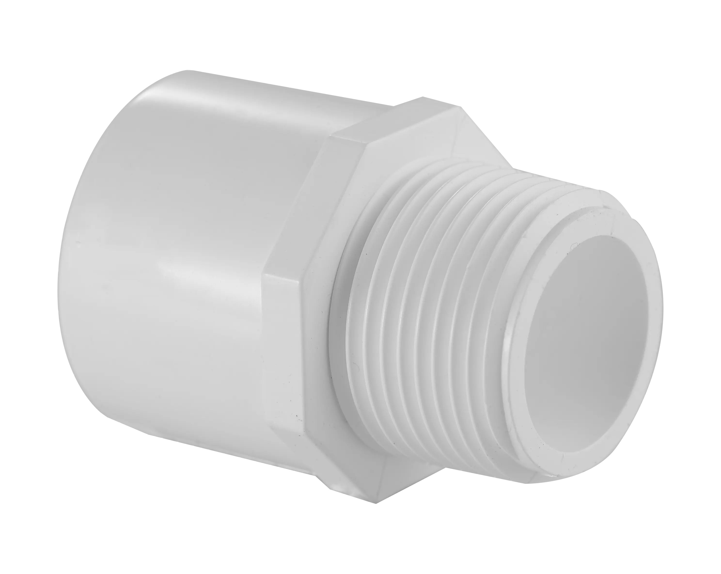 Adattatore maschio filettato tubo bianco PVC raccordo plastica cpvc adattatore maschio