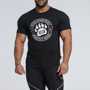 Camiseta deportiva personalizada para hombre, camisa <span class=keywords><strong>de</strong></span> manga corta con estampado <span class=keywords><strong>de</strong></span> secado rápido - Product Image 2