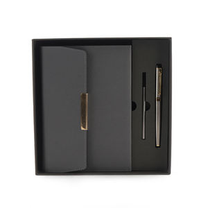 Jovesun 定制 A5 日记本 PU 封面热销高档商务礼品盒套装会议记事本选举纪念品 - Product Image 1
