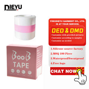 قطن نسائي مرن شفاف مقاوم للماء لاصق مع حجم كبير لرفع الثدي بدون حمالات تصميم آذان أرنب - Product Image 1