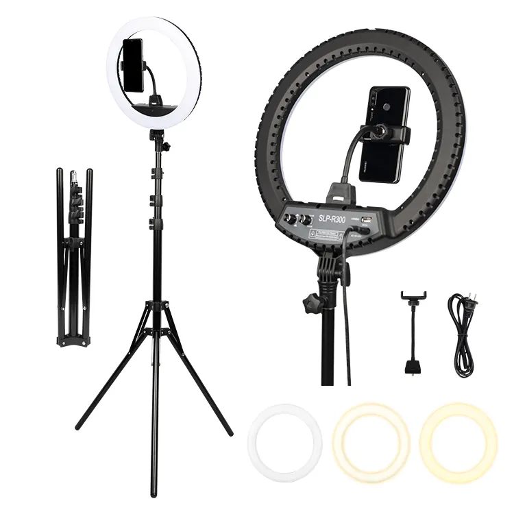 RGB Mobile Tripod With Portable Selfie Ring Light Smartphone Ring Light For Camera Selfie Led Camera Light 10 14 Inch 8 Inch Set