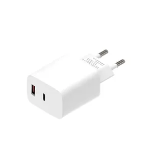 2 Port QC3.0 20w Usb Type-c Fast Pd Power Adapter Type C Wall Charger US Au Eu Uk Plugs Phone Charging