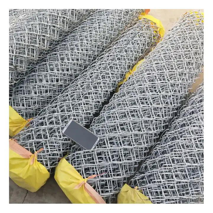 8 Foot Used Airport Galvanized Cyclone Wire Mesh Rolls