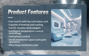 Aire Acondicionado Central GREE de 10HP, Comercial, Tipo Cassette de Techo, Multizona, Mini VRF, Split - Product Image 3