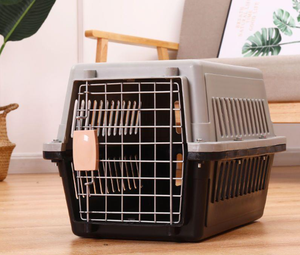 Caisse de transport portable pour animaux de compagnie approuvée par la compagnie aérienne Caisse de voyage pour chiots et chats avec porte en fil métallique pour chiens - Product Image 6