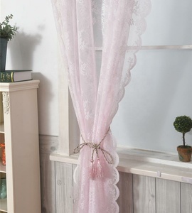Bindi thêu ren ưa thích cho rèm cửa rèm ren Jacquard Warp dệt kim cửa sổ màn cửa rèm - Product Image 4