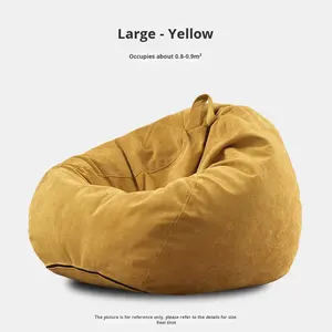 حقيبة حصير مفردة حديثة ، سرير كرسي ، مسند ظهر للشرفة ، غرفة نوم ترفيهية ، قماش منجد - Product Image 5