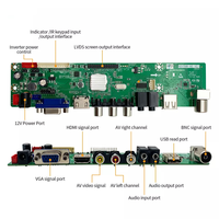Placa base personalizada, placa base de TV universal, de 2 pulgadas de placa de montaje TV, placa de PCB de TV Led inteligente