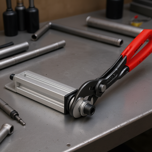 Adjustable Pipe And Nut Pliers Test <b>Bench</b> 10-32 Mm For Precision Work - Product Image 2