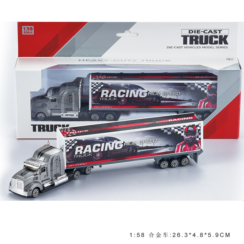 Jouet camion conteneur-Racing