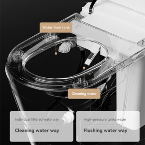 Fabriek Directe Verkoop Automatische Open Wc Toilet Elektrische Voet Touch <span class=keywords><strong>Sensor</strong></span> Flush Intelligent <span class=keywords><strong>Smart</strong></span> Bidet Toilet