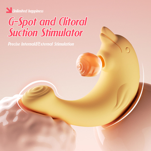 Vibrateur à succion avec télécommande via application, stimulateur clitoridien et point G, chauffant, étanche, rechargeable par USB pour femmes et couples - Product Image 2