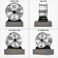 Nouvelles Jantes en Alliage Forgé Concaves 22-24 Pouces 5x112/5x120 Argent Brossé Multi-Rayons pour Rolls Royce Ghost Spectre