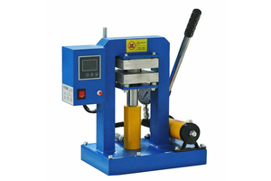 Máquina de prensado en caliente de laboratorio de acero inoxidable OEM personalizable para sinterización de materiales de electrodos de batería - Product Image 2