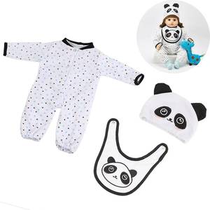 Ensemble de saut pour bébé de 45 cm, adapté aux vêtements de poupée reborn, accessoires de poupée, jouets DIY, cadeaux - Product Image 3