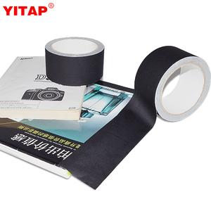Strong Black Cloth Duct Adhesive Gaffa Composition Book Spine <strong>Binding</strong> <strong>Tape</strong> - Product Image 5