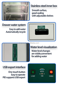 غرفة اختبار بيئية من الفولاذ المقاوم للصدأ قابلة للبرمجة للتحكم في درجة الحرارة والرطوبة من GAOXIN، ضمان لمدة عام للاختبارات الإلكترونية - Product Image 2