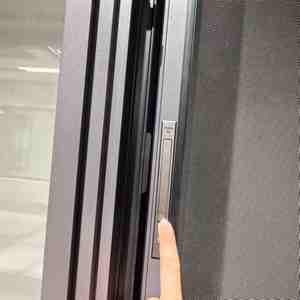 Профессиональные алюминиевые одинарные двухстворчатые распашные двери для больничного фармацевтического чистого помещения, пыленепроницаемые створки - Product Image 6