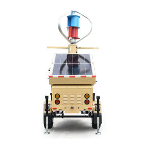 풍력 터빈 및 가솔린 발전기 12V 태양 광 트레일러 - Product Image 5