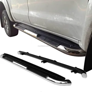 Dongsui China supplier Off Road 4x4 steel car running board Accessories Sport Side Step For Toyota Hilux Revo Vigo