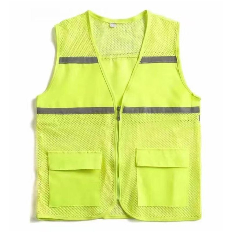 เสื้อกั๊กสะท้อนแสงตาข่าย - สีเหลือง-เขียว