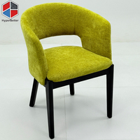 Ensemble de table basse ronde 2 places et ensemble de table de restaurant avec chaise en tissu vert