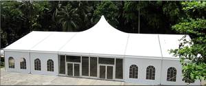 Carpa Blanca Personalizada de Despliegue Rápido <span class=keywords><strong>para</strong></span> <span class=keywords><strong>Eventos</strong></span> de Boda y Fiestas Corporativas, Estructura Modular de Aluminio con Techo de PVC - Product Image 3