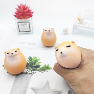 Jouets à presser les plus populaires en TPR, en forme de chien Shiba Inu, pour la réduction du stress, à rebond lent, cadeau promotionnel pour enfants et adultes - Product Image 2