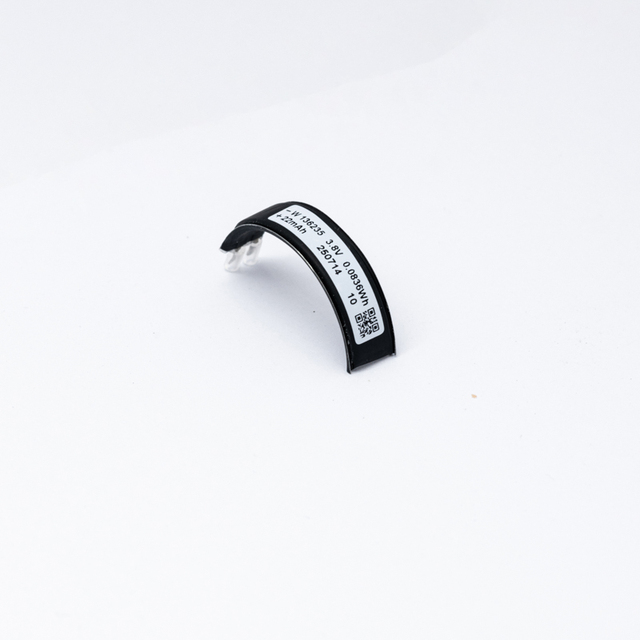 WES W136235 Smart IoT Device Ultra-Thin Curved 1.5mm Arc Liquid Lithium Ion Battery Pouch 22mAh 500 Cycle Life -10~+50 for AI