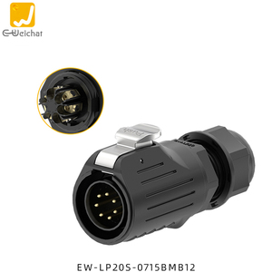 Lp20 2 3 4 5 6 7 pin nhựa hàng không kết nối hệ thống dây điện Vít Thông tư không thấm nước 2 pin nam nữ nối Led kết nối - Product Image 6