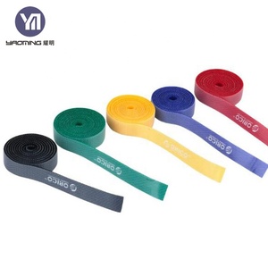 Tela de terciopelo negro sujetador <span class=keywords><strong>suave</strong></span> de doble cara cinta de gancho y bucle - Product Image 6