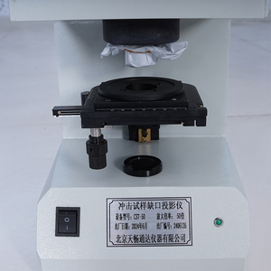 Độ chính xác cao charpy notch chiếu quang hồ sơ so sánh tác động thử nghiệm mẫu vật - Product Image 2