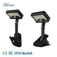 Solarup Lampu Sorot Tenaga Surya IP65 Tahan Air 92 LED dengan Baterai Isi Ulang Kecerahan Tinggi untuk Pagar/Halaman Belakang Penggunaan Luar Ruangan