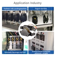 Petites pompes doseuses de liquides de qualité alimentaire, pompe péristaltique 12v 24v pour le transfert de café, de sirop, de vin, pompe doseuse péristaltique