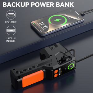 2025 новейшее Компактное пусковое устройство 4 в 1 12 В для аварийного автомобиля, многофункциональное электрическое пусковое устройство 1000a с воздуходувкой - Product Image 5