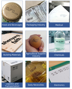 Faith Automatische Industriële Datum QR-<span class=keywords><strong>Code</strong></span> Tij Inkjetprinter Online Thermische Codeermachine - Product Image 2