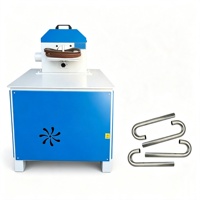Machine de polissage automatique industrielle pour tubes courbés avec moteur à engrenages, nouvelle ponceuse à bande verticale et extraction des poussières pour tuyaux métalliques