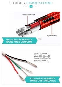 1 <span class=keywords><strong>metro</strong></span> de 3 pies 1 Amp USB de carga rápida Cable de datos del cargador para Android - Product Image 5