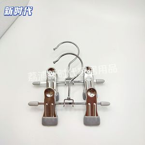 Mini Pants <b>Clip</b> Stainless Steel Non Slip Adjustable For Clothes Hangers Trousers 12cm - Product Image 2