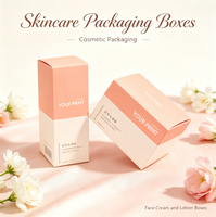 Boîtes en papier de conception exquise pour crèmes, rouges à lèvres et baumes à lèvres, emballages de produits cosmétiques et de beauté