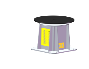 Posicionador de Soldadura Horizontal de un Eje Kassel, Plataforma Giratoria Única para Mesa de Soldadura Robótica, Mesa de Soldadura Ajustable - Product Image 1