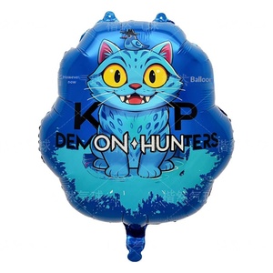 Set de Decoración con Globos de Aluminio con Temática de Cazadora de Brujas para Fiesta de Cumpleaños, Forma de Bola, Nuevo Fondo Transfronterizo de China, Venta al por Mayor - Product Image 3