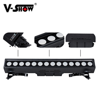 VSHOW L10 14*25W RGBWYL 7IN1 Projecteur LED mural étanche IP66 avec contrôle individuel des pixels DMX512 pour scène extérieure et bar
