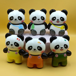 Juguetes de Peluche Panda de Material PU, de 2 a 4 Años, Unisex, Alivio del Estrés, Lindo Regalo de Dibujos Animados para Niños - Product Image 4