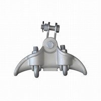 Colliers de suspension en alliage d'aluminium pour lignes aériennes, accessoires pour la transmission d'énergie Aac Acsr
