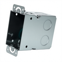 Boîtier de jonction pour instruments électroniques, protection IP67, modèle EB591, traitement de surface en acier galvanisé