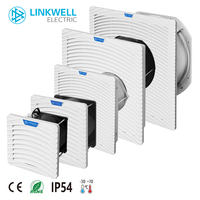 Ventilateur d'extraction industriel à haute efficacité avec protection IP54, faible volume, grande capacité de débit d'air, structure ignifuge et filtre intégré