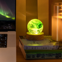 Vente en gros, éclairage LED moderne sept étoiles de luxe, dragon coloré et glacé, accessoires pour maison intelligente, bricolage avec cristaux USB